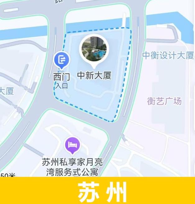 苏州公司地图